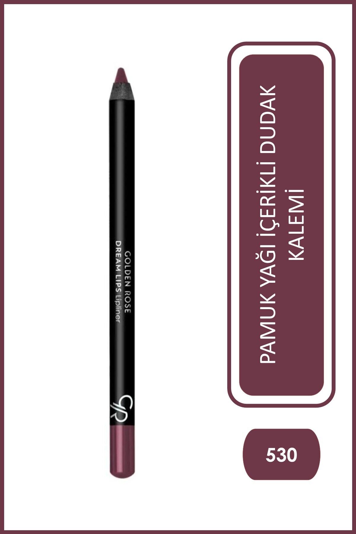 Dream Lips Dudak Kalemi 530   Pamuk Yağı İçerikli   1,6 g