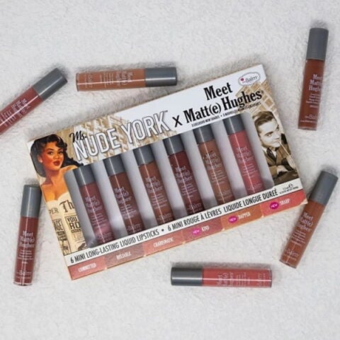 Meet Matte Hughes 6'lı Ruj Seti - Ms. Nude York