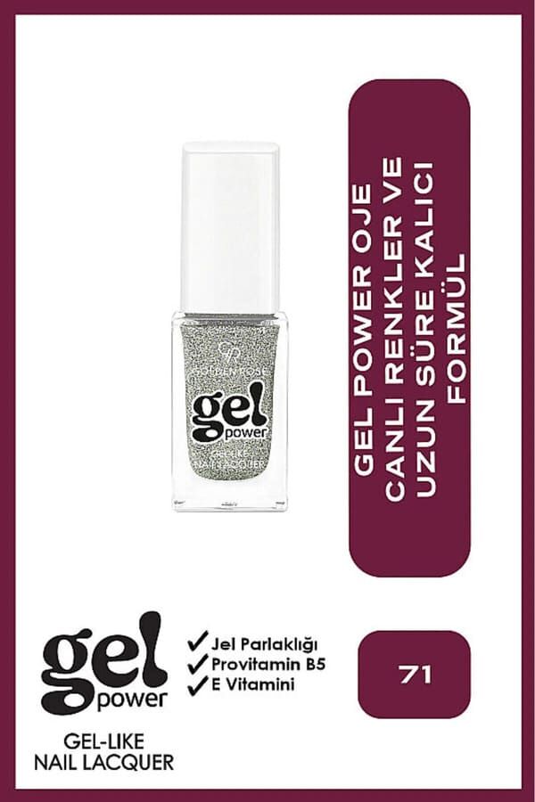Golden Rose Power Gel Like Nail Oje No: 71