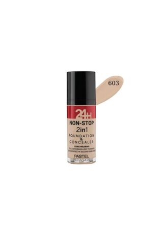 Pastel Profashion 24h Non-stop 2in1 Fondöten Ve Kapatıcı 603