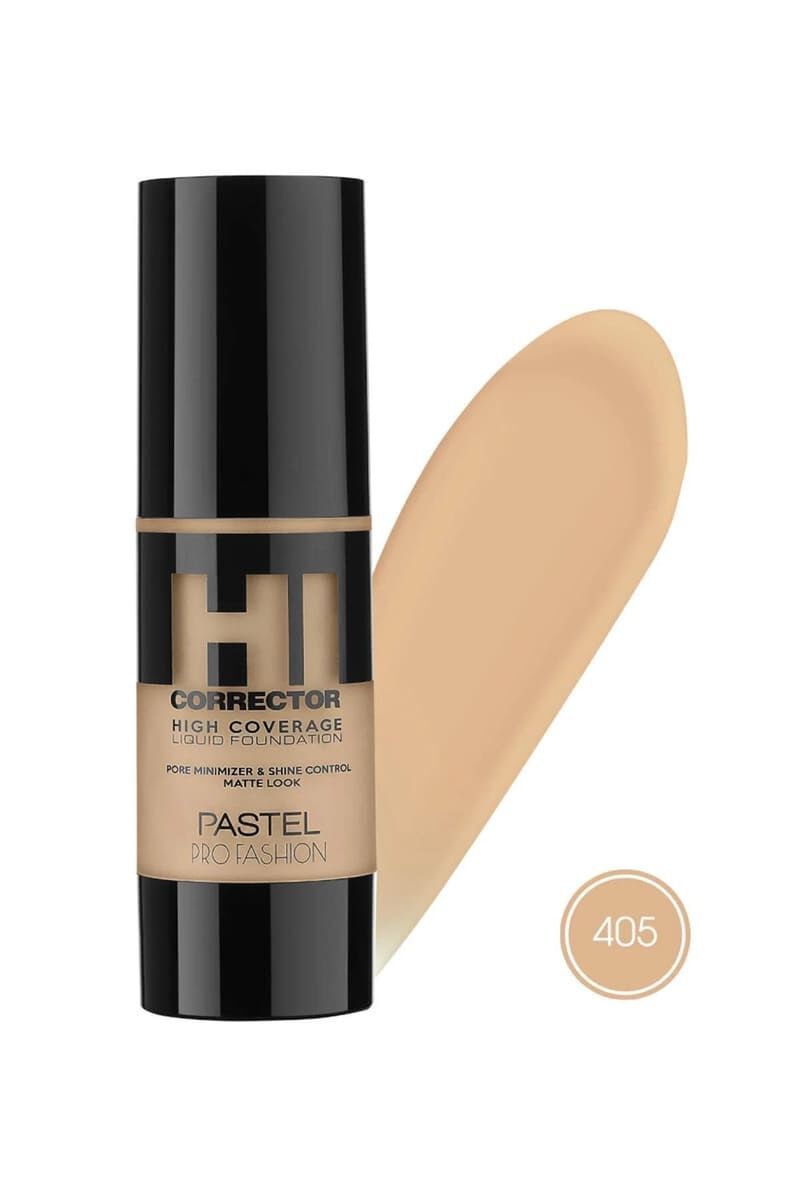 Pastel High Coverage Liquid Foundation - Likit Fondöten 405