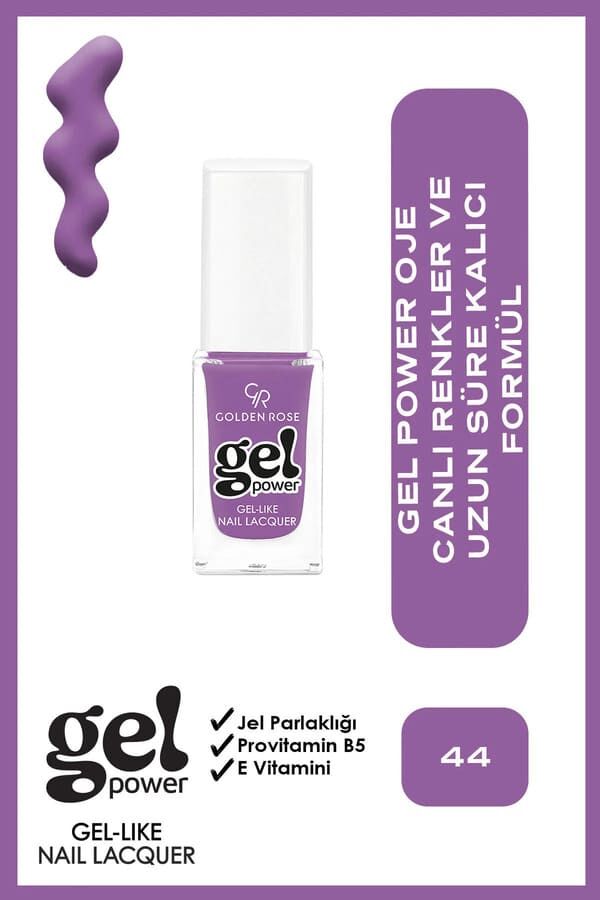 Golden Rose Power Gel Like Nail Oje No: 44