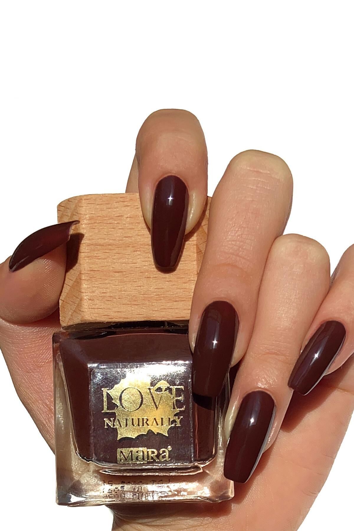 Love Naturally Doğal Vegan Oje 15ml Kestane