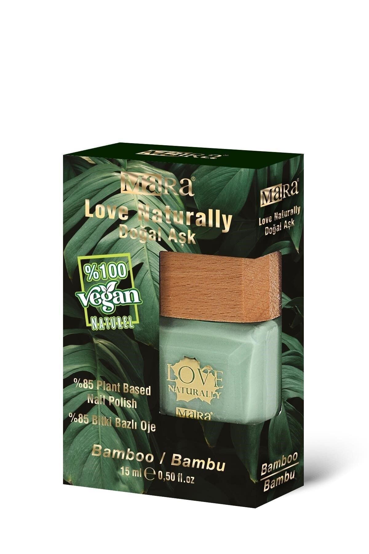 Love Naturally Doğal Vegan Oje 15ml Bambu