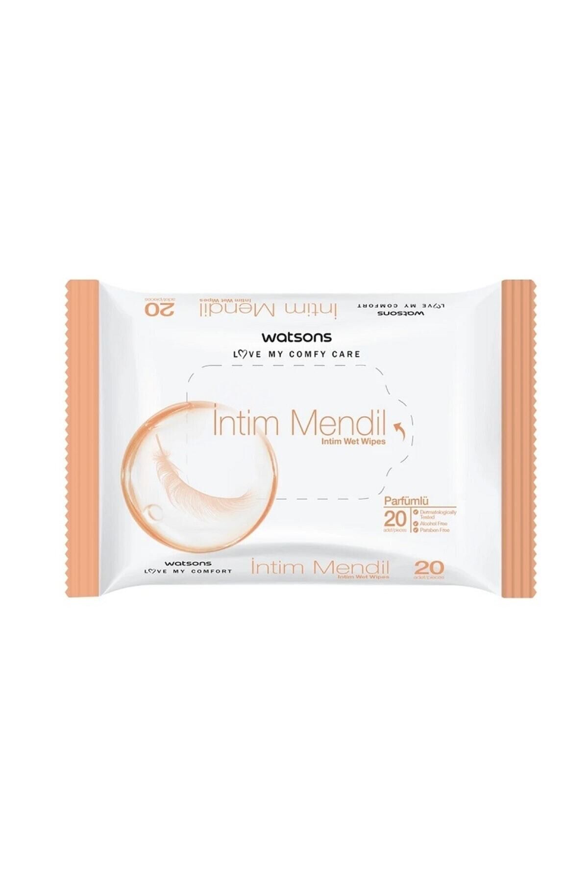 Intim Temizleme Mendili Parfümlü 20 Adet