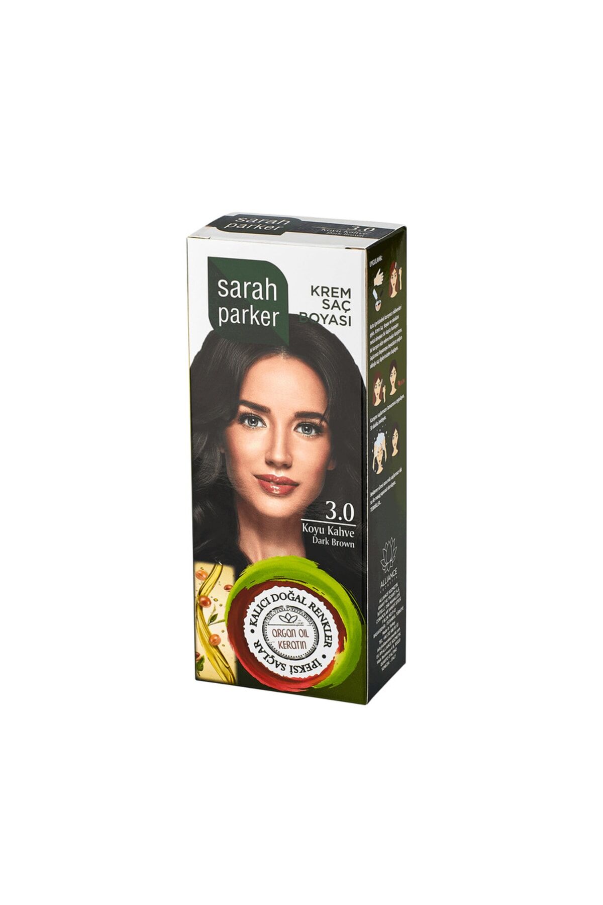 Koyu Kahve Krem Saç Boyası 3.0