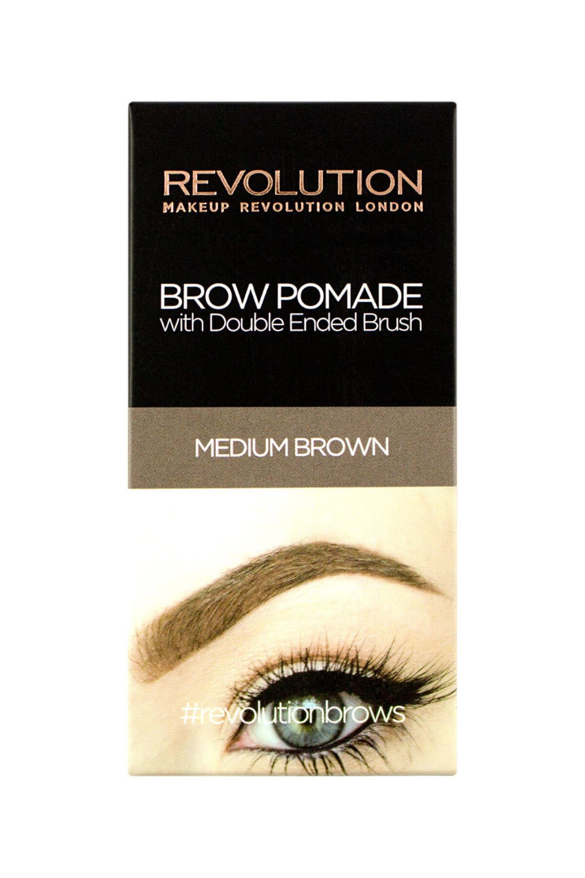 Revolution  Kaş Kiti - Brow Pomade Medium Brown