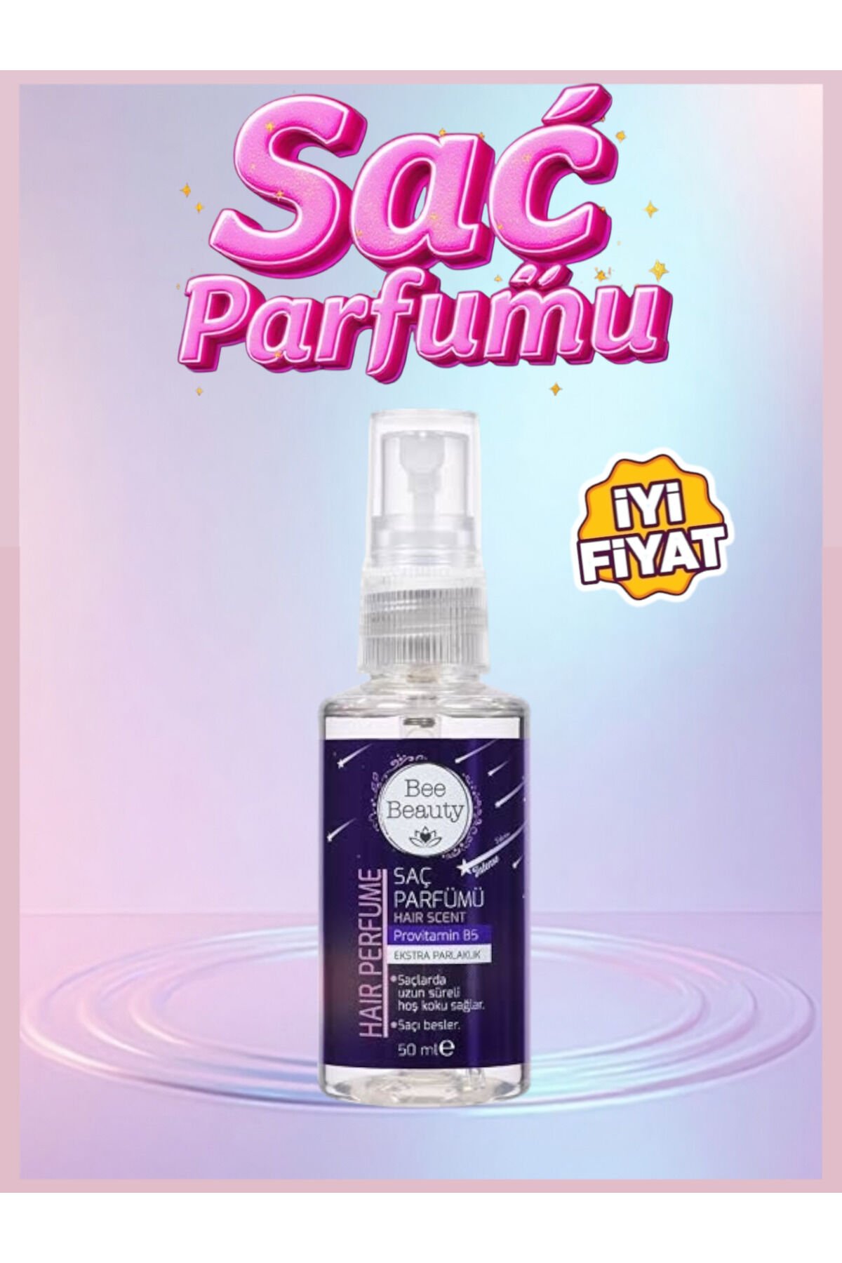 Seyahat boy Saç Parfümü Intense 50 ml