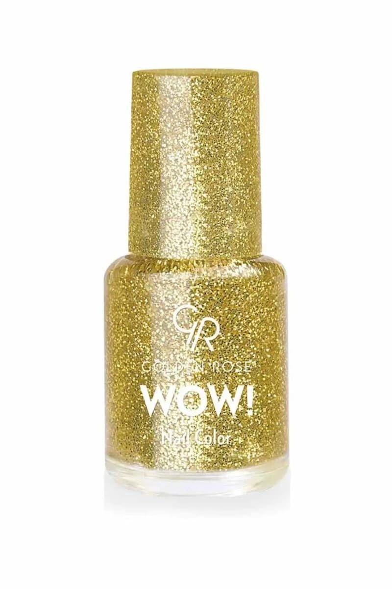 Golden Rose Wow Nail Color Glitter - 202