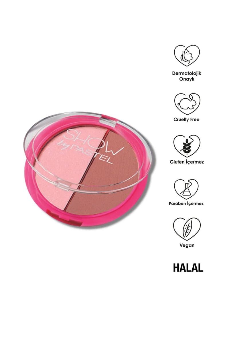 Show by Pastel  Duo Blush-on - 2'li Allık 421