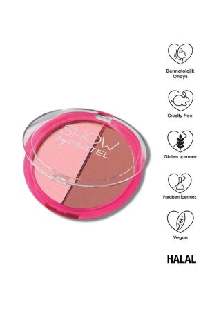 Show by Pastel  Duo Blush-on - 2'li Allık 421