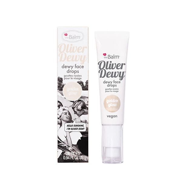 theBalm Oliver Dewy Face Drops Highlighter Golden Glow