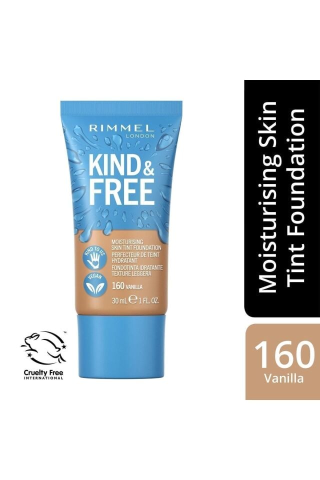 Rimmel London Fondöten Kind Free Foundation 160 Vanilla