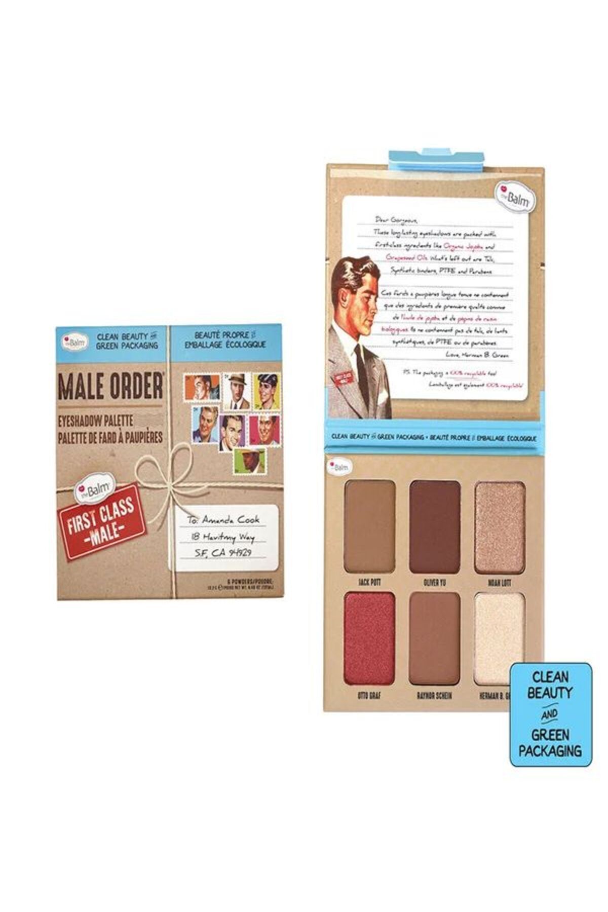 theBalm Male Order Far Paleti First Class Male