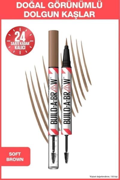 Build a Brow 2in1 Kaş Kalemi ve Jeli - Soft Brown
