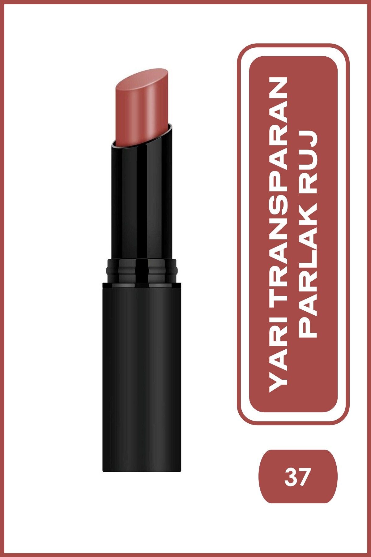 Sheer Shine Stylo Lipstick 37 Yarı Transparan Parlak Ruj 3 g