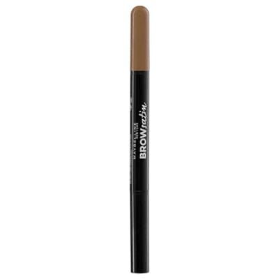 Çift Taraflı Koyu Sarı Kaş Kalemi - Brow Satin Smoothing Duo - 02 Medium Brown