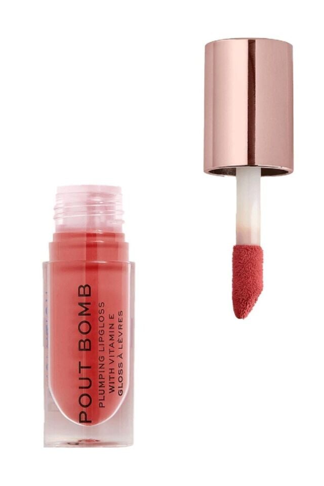 Revolution Dudak Dolgunlaştırıcı Ve Parlatıcı - Pout Bomb Plumping Gloss - Peachy