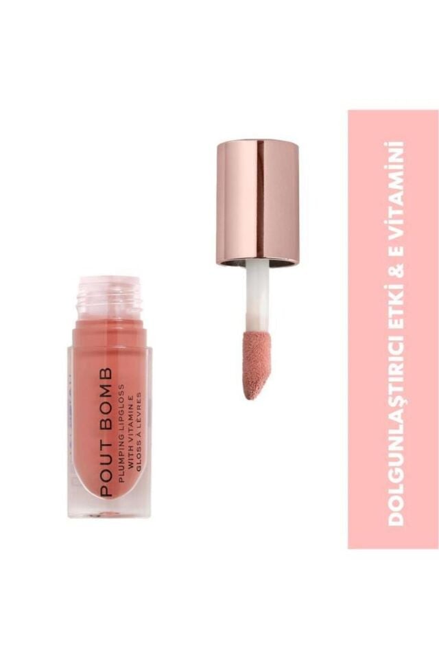 Revolution Dudak Dolgunlaştırıcı Ve Parlatıcı - Pout Bomb Plumping Gloss - Kiss