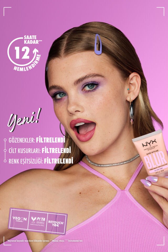 Blur Tint Ciltte Filtre Etkili Fondöten - 06 Soft Beige