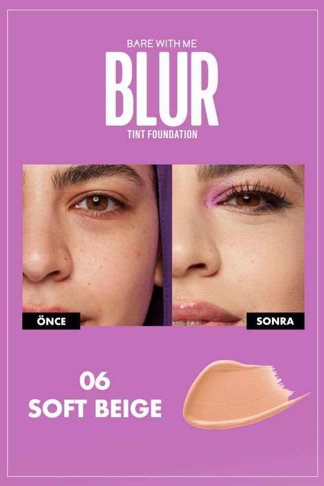 Blur Tint Ciltte Filtre Etkili Fondöten - 06 Soft Beige