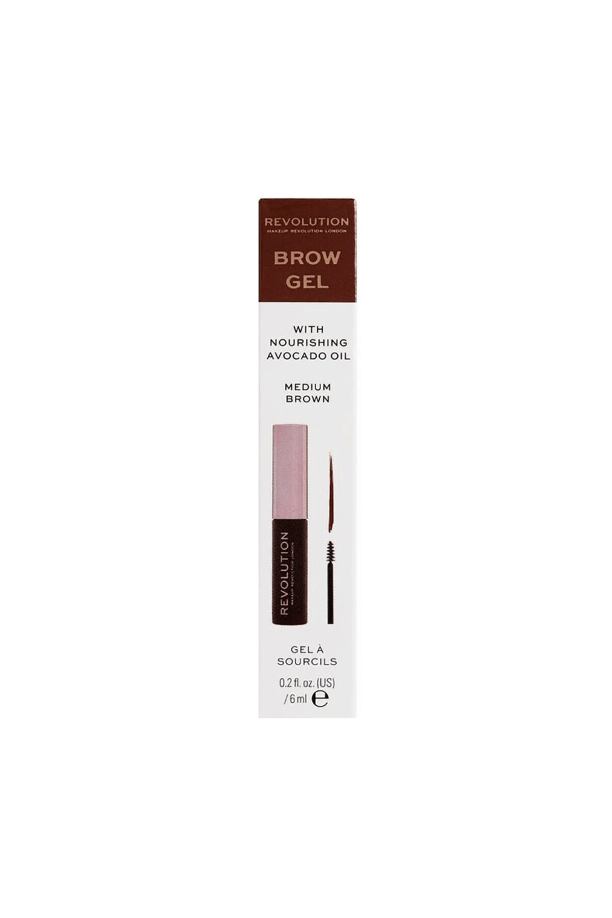 Revolutıon Brow Gel Medıum Brown Kahverengi Kaş Jeli