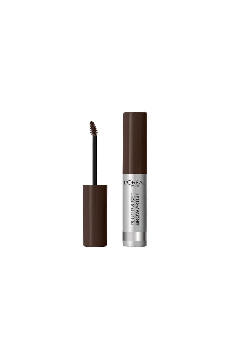 L'Oréal Paris Brow Artist Plump & Set  Kaş Sabitleyici Maskara - 108 Dark Brunette