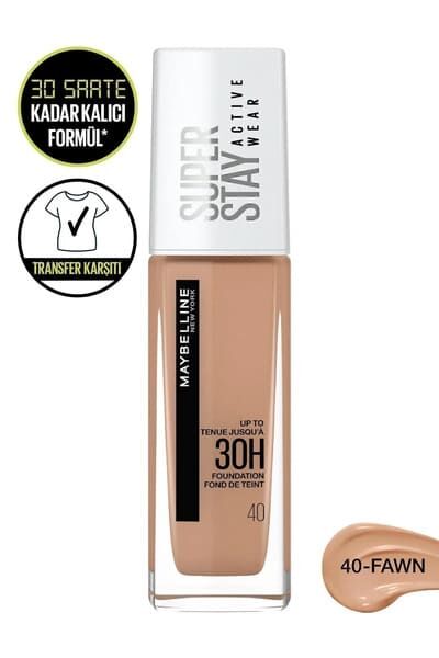 Maybelline New York Superstay Active Wear Fondöten No:40