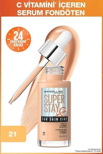 Maybelline New York  Super Stay Skin Tint Fondöten - 21