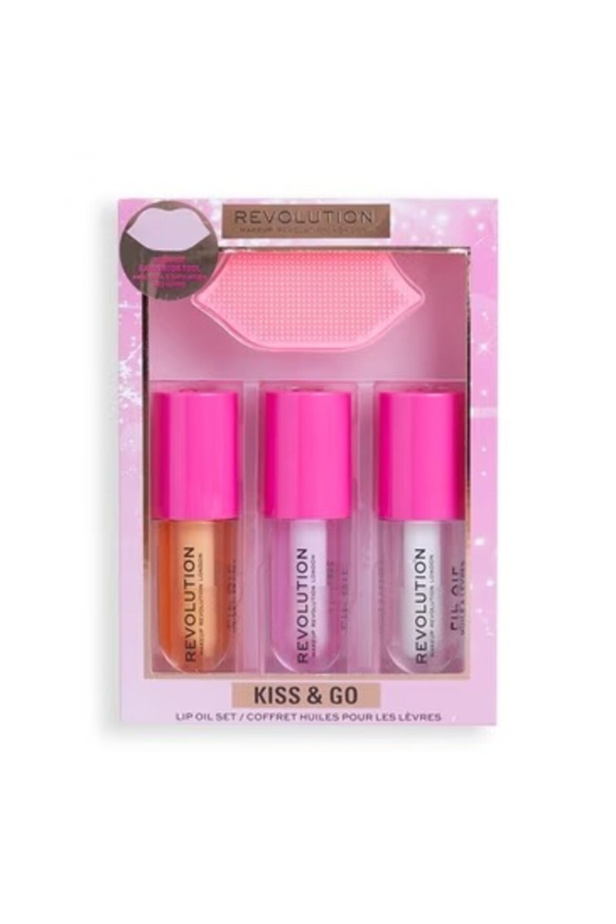 Set Kıss & Go Glaze Dudak Bakım Setı