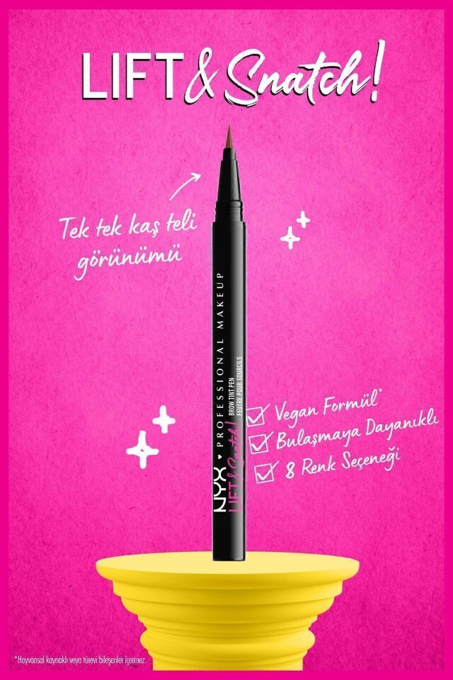 NYX Professional Makeup Lift & Snatch! Brow Tint Pen Espresso - Kaş Kalemi