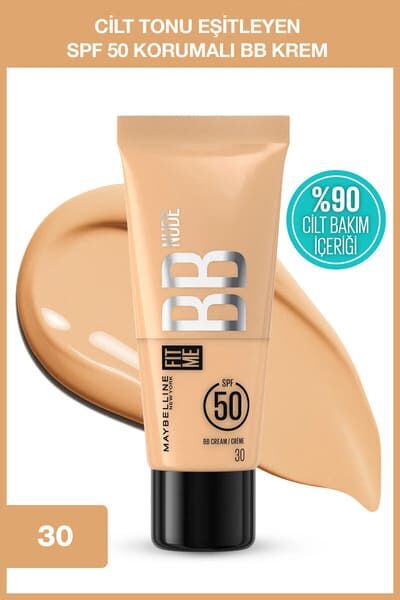 Maybelline New York Fit Me Nude  BB Krem - 30 Nötr Açık Ton