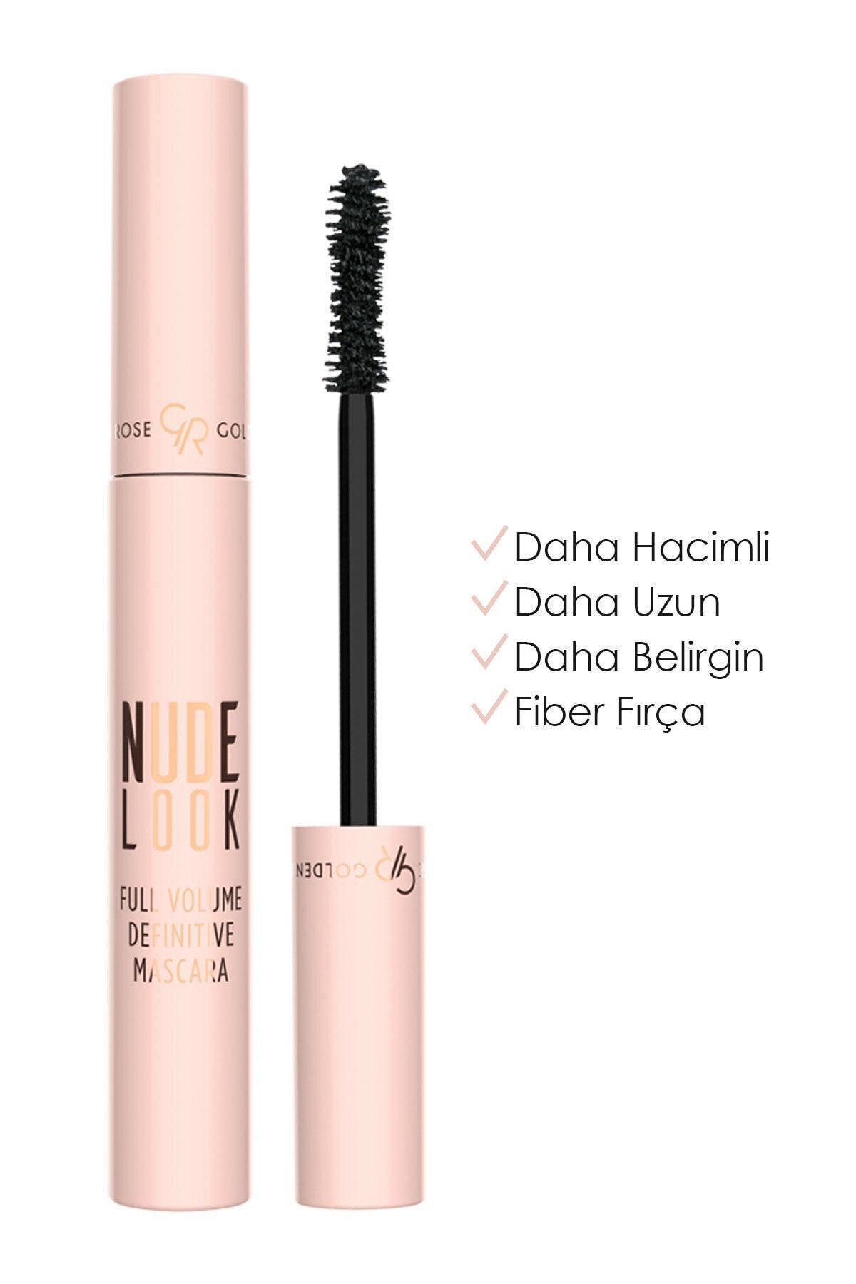 Nude Look Full Volume Definitive Mascara İçerikli Hacim Veren Maskara 9 ml