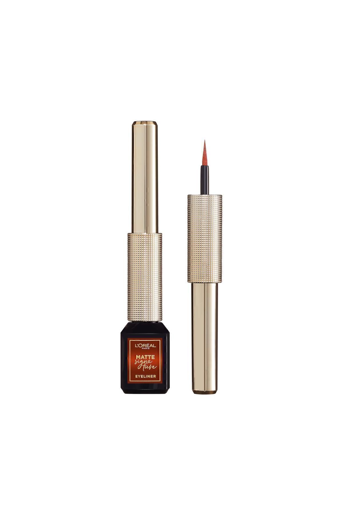 Mat Eyeliner - Matte Signature Eyeliner 07 Copper