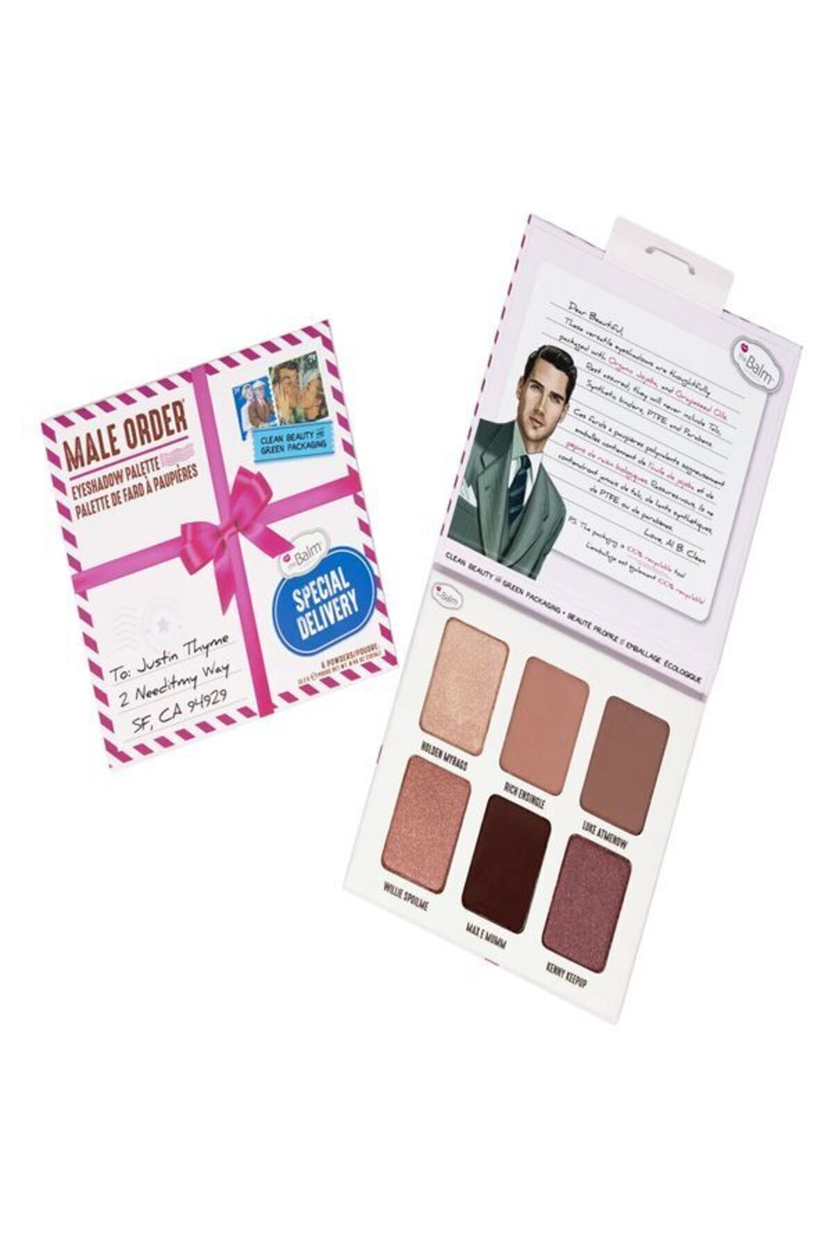 theBalm Male Order Far Paleti Special Delivery