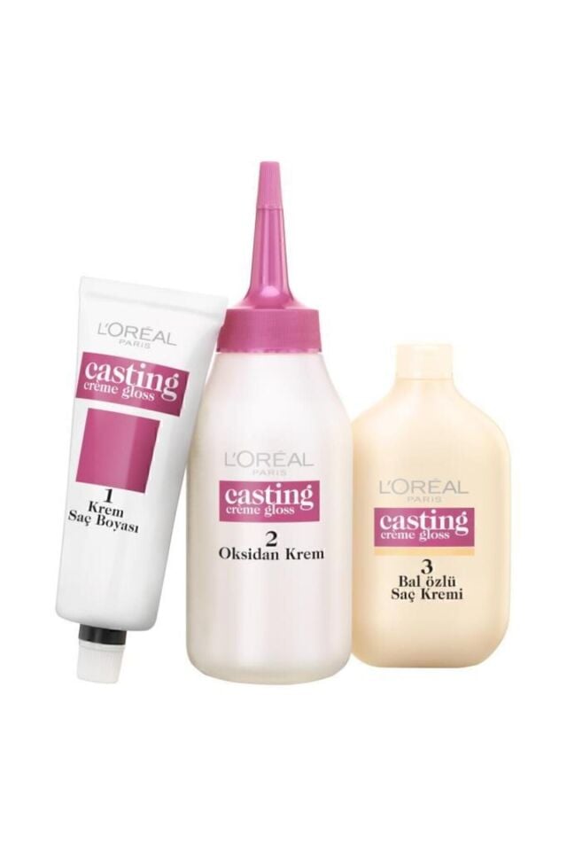 L'oréal Paris Casting Crème Gloss Saç Boyası 600 Parlak Kahve 810 Parlak Küllü Sarı