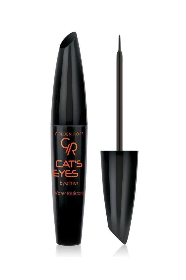 Golden Rose Cat's Eyes Liner Intense Black Yoğun Siyah Eyeliner
