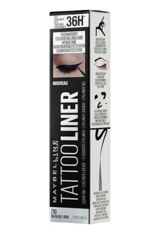 Maybelline New York Tattoo Liner Likit Eyeliner - 710 Inked Black