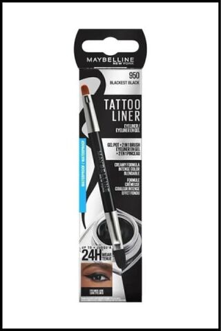 Maybelline New York Tattoo Liner Gel Pot Eyeliner- Siyah