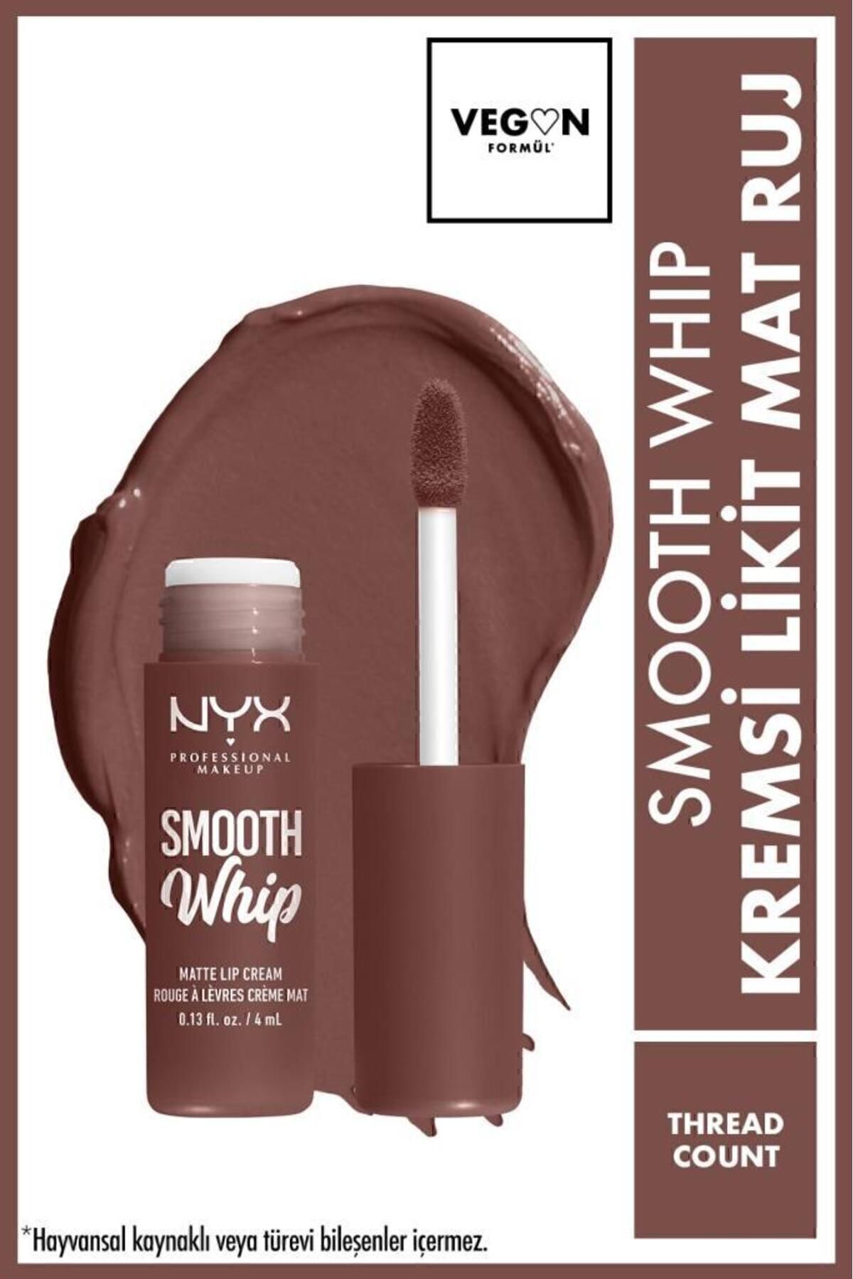 Smooth Whip Kremsi Likit Mat Ruj - Thread Count Thread Count