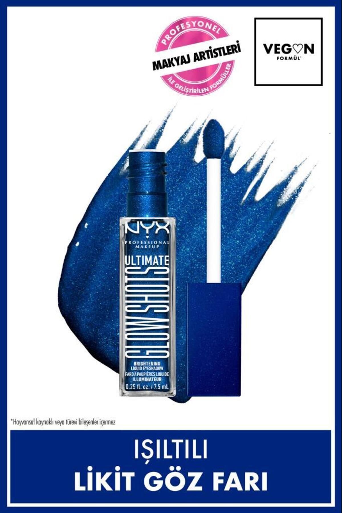 Ultimate Glow Shots Işıltılı Likit Göz Farı - 21 Blueberry Bank