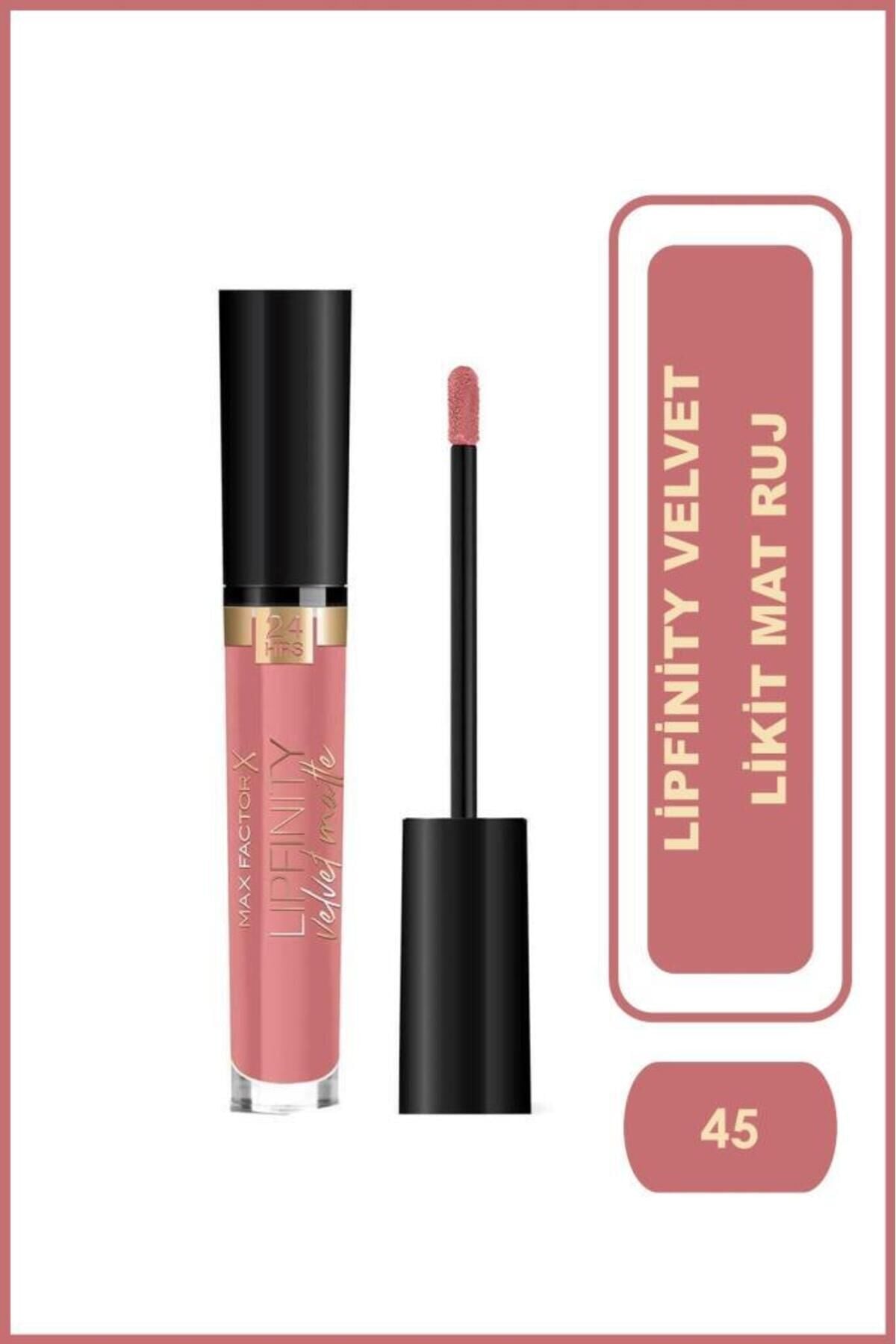 Mat Ruj - Lipfinity Velvet Matte Rg Lipstick 045 Posh Pink Posh Pink