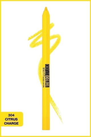 Maybelline New York Tattoo Liner Jel Göz Kalemi - 304 Citrus Charge