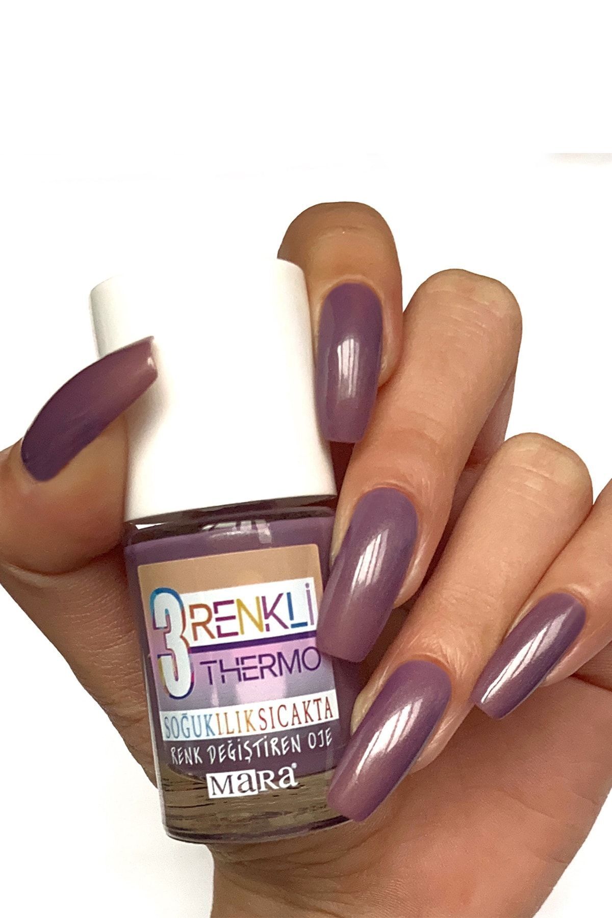 Thermo Tricolour Nail Polish11 ML Capri*48