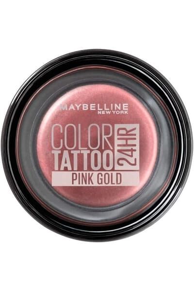 Maybelline New York Krem Göz Farı - Color Tattoo 24HR - 65 pink gold