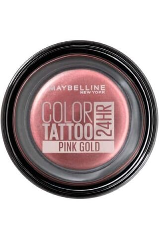 Maybelline New York Krem Göz Farı - Color Tattoo 24HR - 65 pink gold