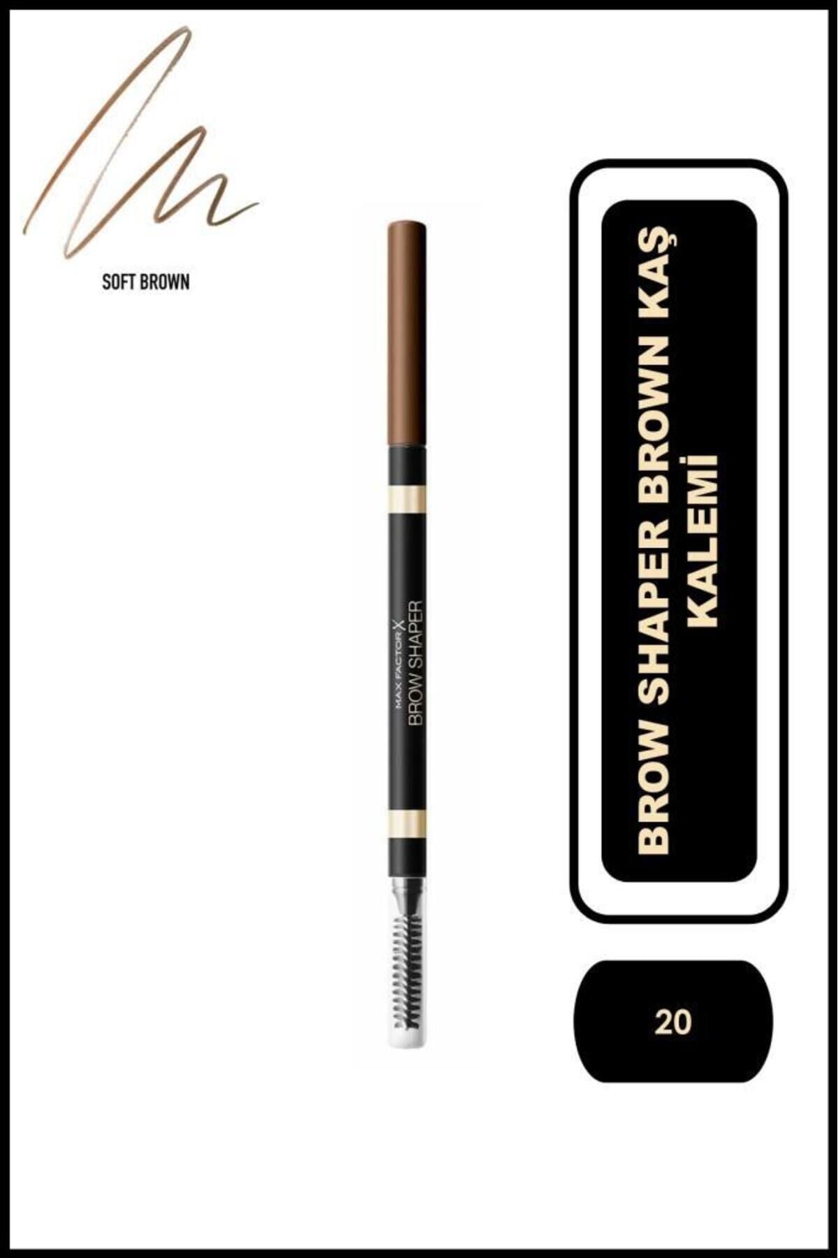 Max Factor Kaş Kalemi - Brow Shaper Brown 20