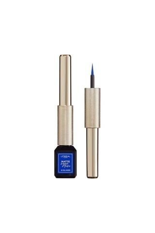 L'Oréal Paris Matte Signature Eyeliner 02 Blue - Mavi