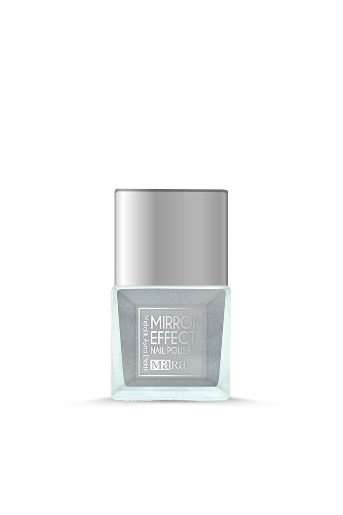 Mara  Oje - Metalik Ayna Efektli Gümüş - 15 ml