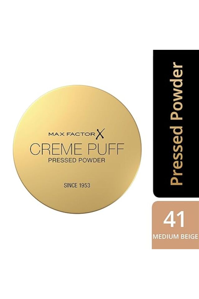Max Factor Creme Puff Preslenmiş Kompakt Pudra - 041 - Orta Bej